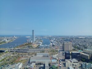 日本海と新潟市街地を一望するウォーターフロント